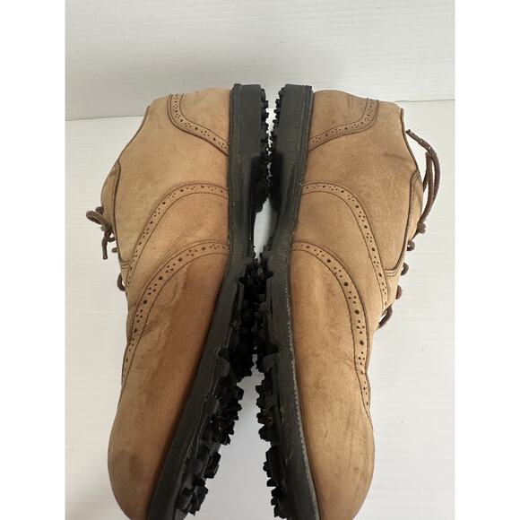 Nike Zoom Air Kempshall Last Brown Leather Golf Shoes Mens Size 15 - Picture 6 of 10